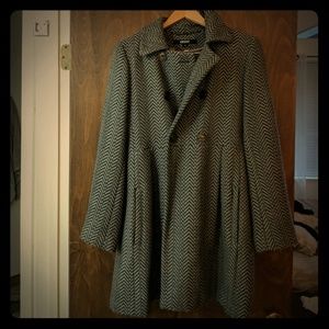 Mid length winter dress coat DKNY
